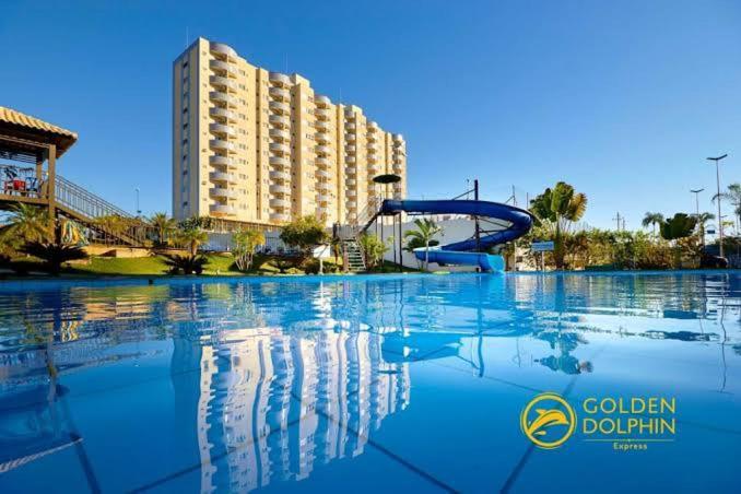 Hotel Golden Dolphin Express - Aguas Termais 24H Caldas Novas Exterior photo